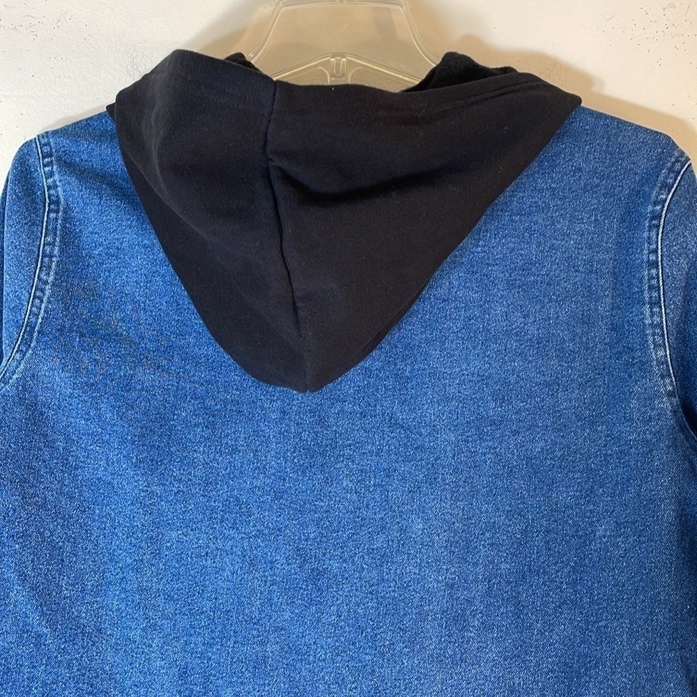 Epic Threads Hooded Denim Shacket. Boy’s M. NWT. - Picture 9 of 10